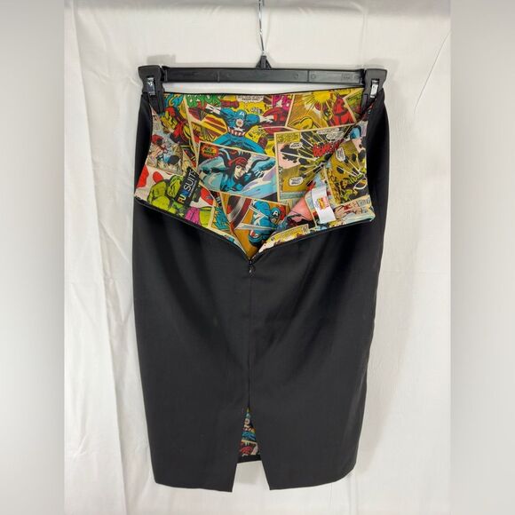 Marvel Dresses & Skirts - Licensed Marvel lined pencil skirt black size 4